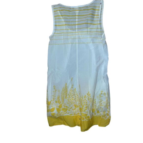 patagonia dress sz s white & yellow - Picture 2 of 4